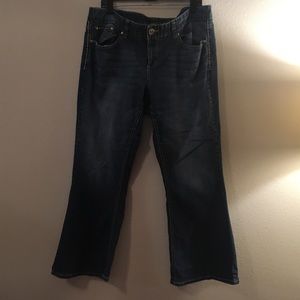 Maurices jeans, wider leg. Size 20.